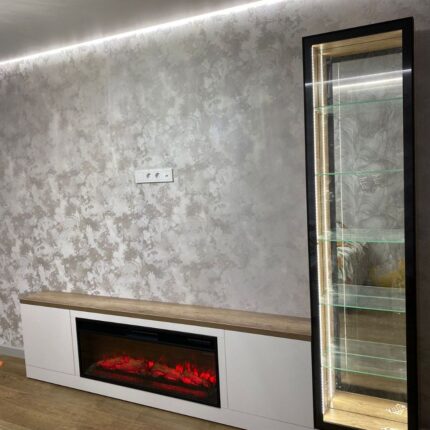 Гостиная ЛДСП, АГТ, EVA-gloss 2700х250х2000м