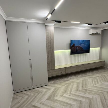 Гостиная ЛДСП, АГТ, EVA-gloss 2800х600х2300м